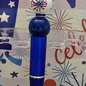 Blue and White Arts & Crafts Office Set